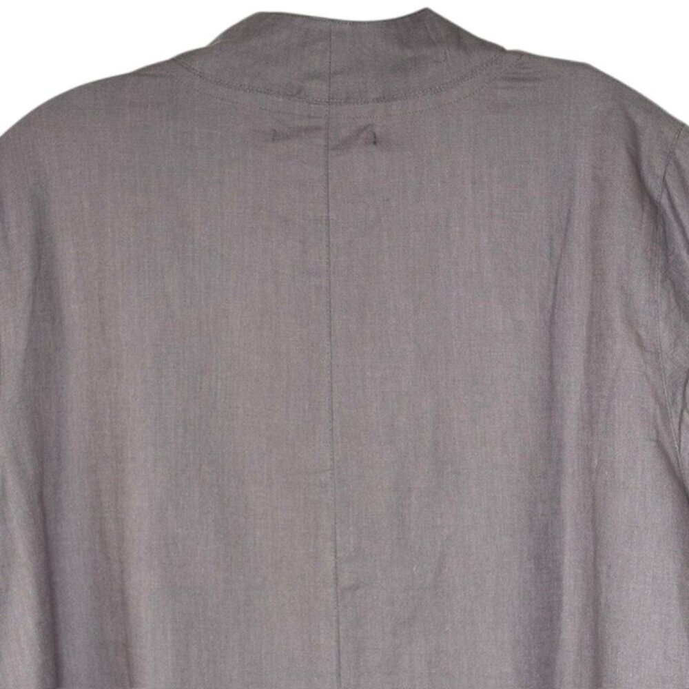 Gudrun Sjoden V-Neck Organic Cotton Blazer NEW - Taupe/Orange - L - Picture 9 of 10